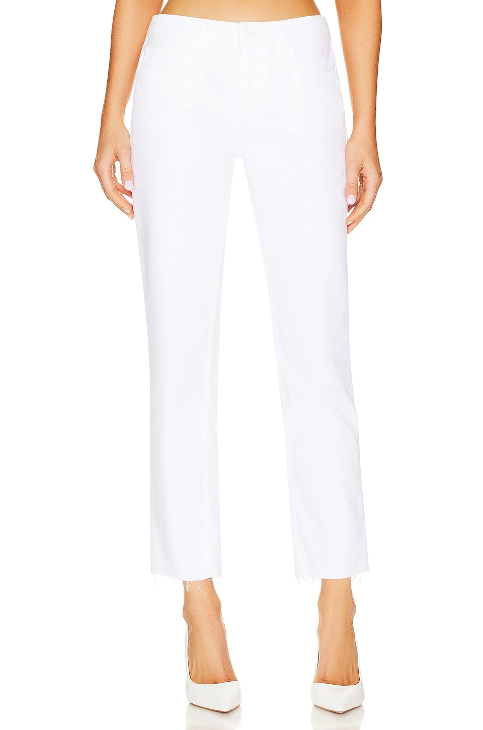 Milana Stovepipe Jeans Blanc 1 Milana Stovepipe Jeans Blanc