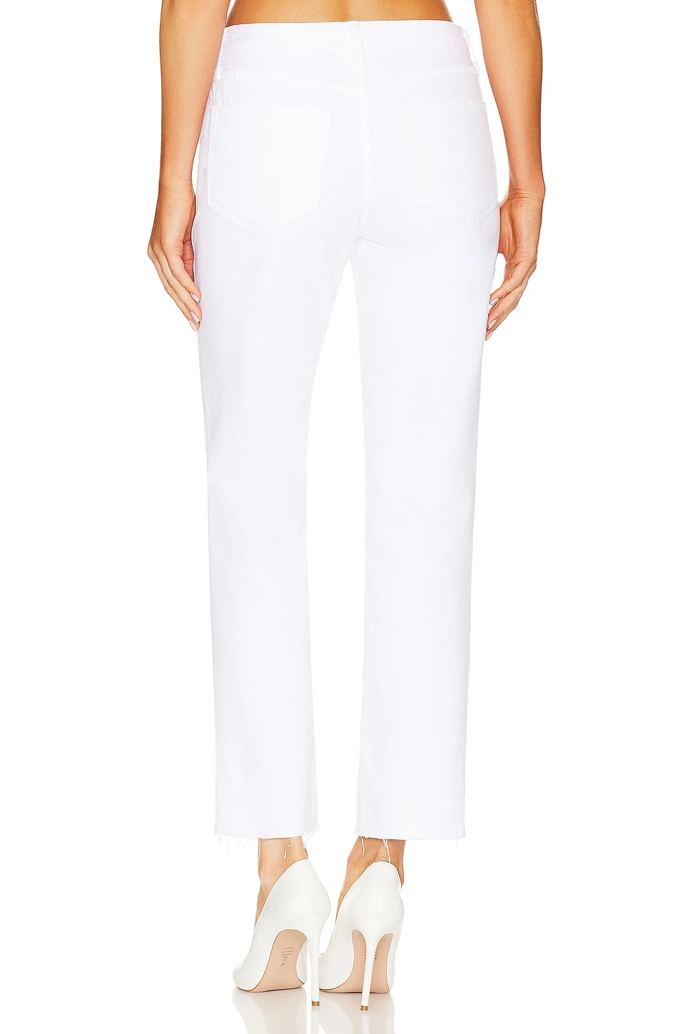 Milana Stovepipe Jeans Blanc 3 Milana Stovepipe Jeans Blanc - Image 3