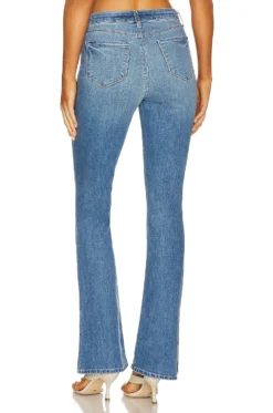 Abilene High Rise Baby Boot Slit Jean Alamo 6 Abilene High Rise Baby Boot Slit Jean Alamo -Fashion Clothing LAGR WJ226 V3