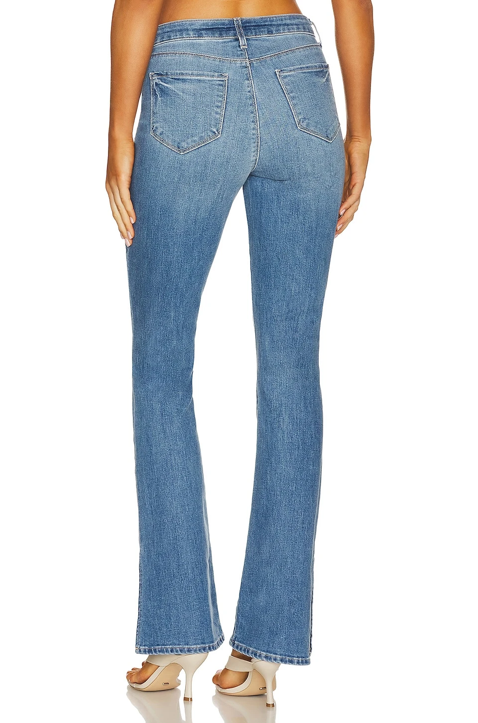 Abilene High Rise Baby Boot Slit Jean Alamo 3 Abilene High Rise Baby Boot Slit Jean Alamo - Image 3