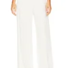 Pilar Wide Leg Pant Ecru & Gold