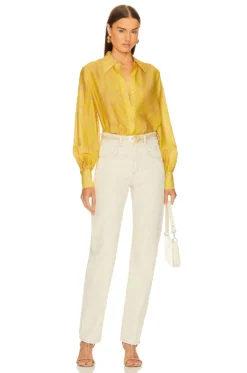 Jayleen Blouse Lemon Tonic Python Snake 7 Jayleen Blouse Lemon Tonic Python Snake -Fashion Clothing LAGR WS416 V4