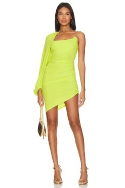 Quinne Mini Dress Sour Green