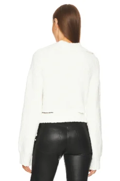 X Marianna Hewitt Imani Boucle Knit Pullover White 6 X Marianna Hewitt Imani Boucle Knit Pullover White -Fashion Clothing LCDE WK221 V3