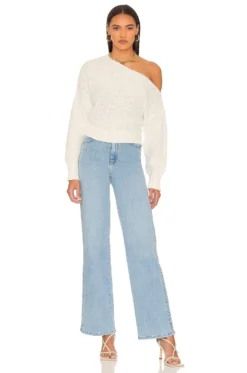 Sophie Sweater Ivory -Fashion Clothing LEAX WK130 V4