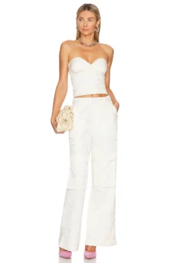 Ariyah Pant Ivory 8 Ariyah Pant Ivory -Fashion Clothing LEAX WP41 V4