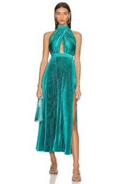 Renaissance Split Gown Violet -Fashion Clothing LIDR WD68 V1