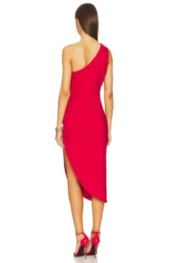 LIKELY Asha Dress Scarlet 7 LIKELY Asha Dress Scarlet -Fashion Clothing LIKR WD644 V4