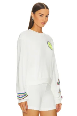 Spalding Neon Lightning Eye Sweatshirt Milk 7 Spalding Neon Lightning Eye Sweatshirt Milk -Fashion Clothing LMOS WK285 V3