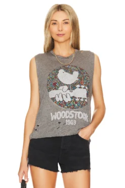 Kinzington Tank Heather Grey