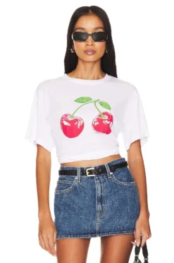 Rue Cherries Tee White
