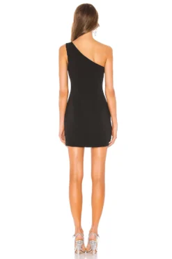 Racer Mini Dress Black -Fashion Clothing LOVF WD2079 V3