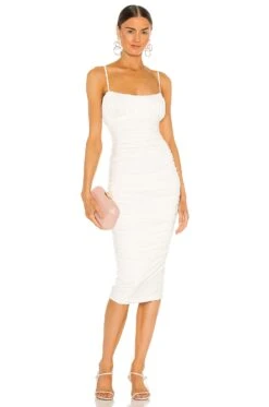 Emma Midi Dress Baby Blue 8 Emma Midi Dress Baby Blue -Fashion Clothing LOVF WD2899 V1