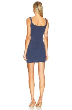 Ashley Mini Dress Dark Blue -Fashion Clothing LOVF WD3487 V3
