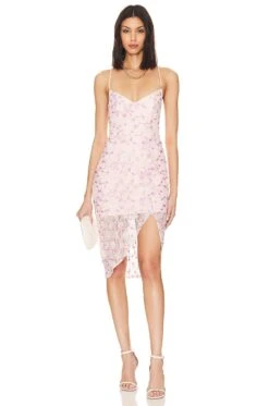 Skylight Dress Pink Floral Multi