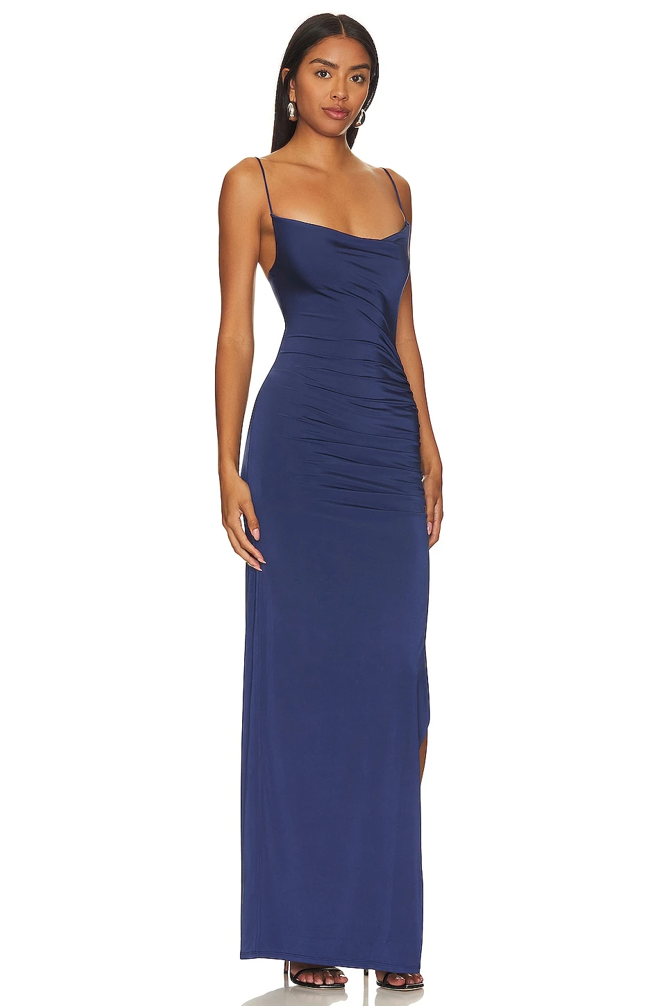 Odessa Gown Navy 2 Odessa Gown Navy - Image 2