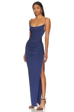 Odessa Gown Navy 15 Odessa Gown Navy -Fashion Clothing LOVF WD3757 V3