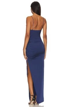 Odessa Gown Navy 16 Odessa Gown Navy -Fashion Clothing LOVF WD3757 V4