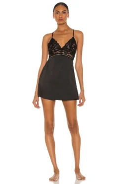 Alisa Slip Dress Black