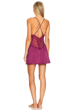 Carina Slip Maroon 10 Carina Slip Maroon -Fashion Clothing LOVF WI145 V3