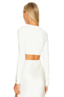 GILET TARA Ivory 8 GILET TARA Ivory -Fashion Clothing LOVF WK1156 V3