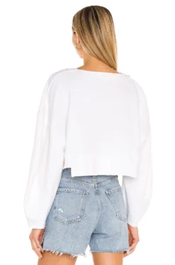 Oversized Henley Pullover Bone -Fashion Clothing LOVF WK932 V3