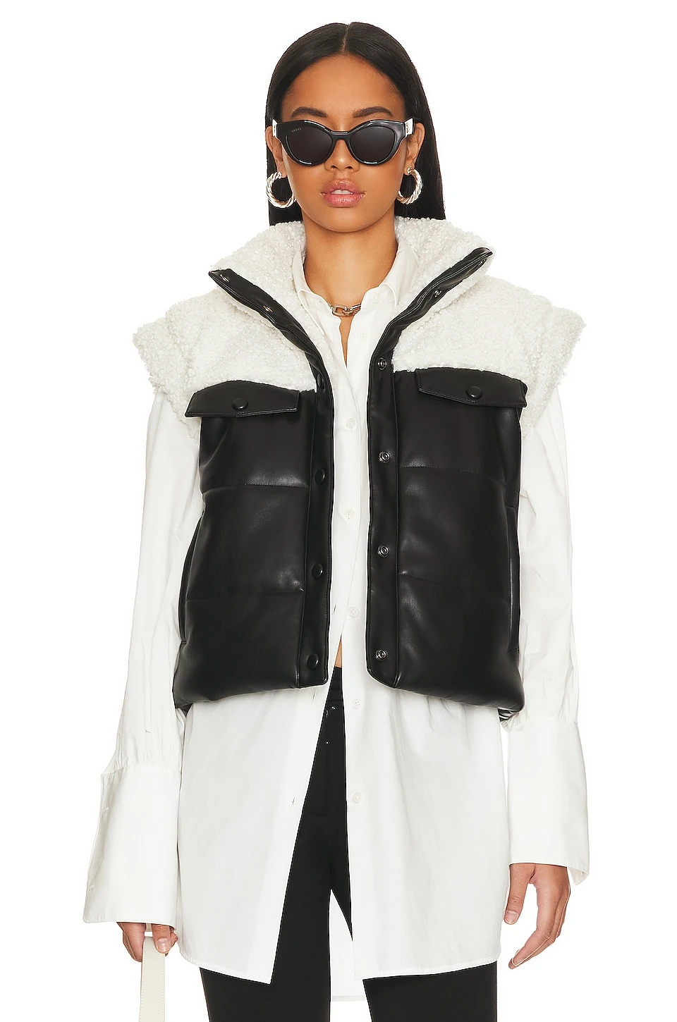 Greenpoint Twofer Puffer Black 3 Greenpoint Twofer Puffer Black - Image 3