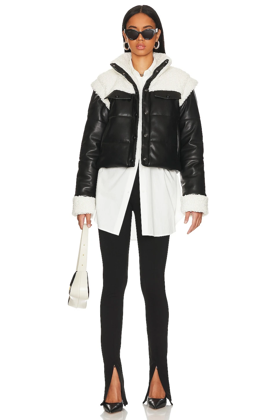 Greenpoint Twofer Puffer Black 6 Greenpoint Twofer Puffer Black - Image 6