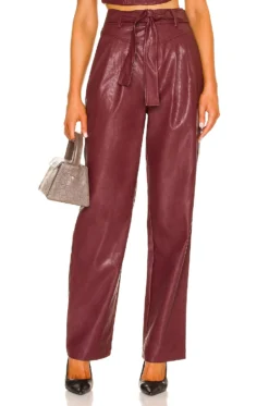 Bardot Trouser Burgundy