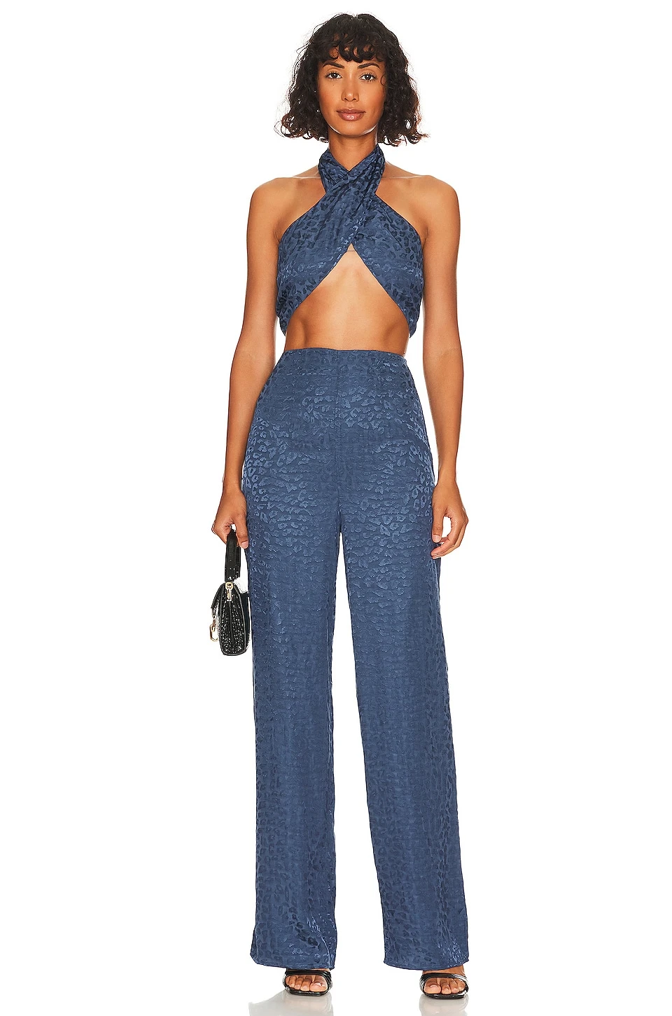 Regina Pant Navy Blue 4 Regina Pant Navy Blue - Image 4