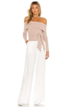 Ramona Top Nude -Fashion Clothing LOVF WS1956 V4