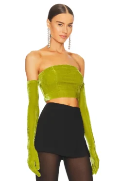 Kelia Top Jewel Green -Fashion Clothing LOVF WS2510 V3