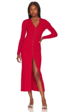 Kavala Sweater Dress Lime Green -Fashion Clothing LPAR WD710 V1