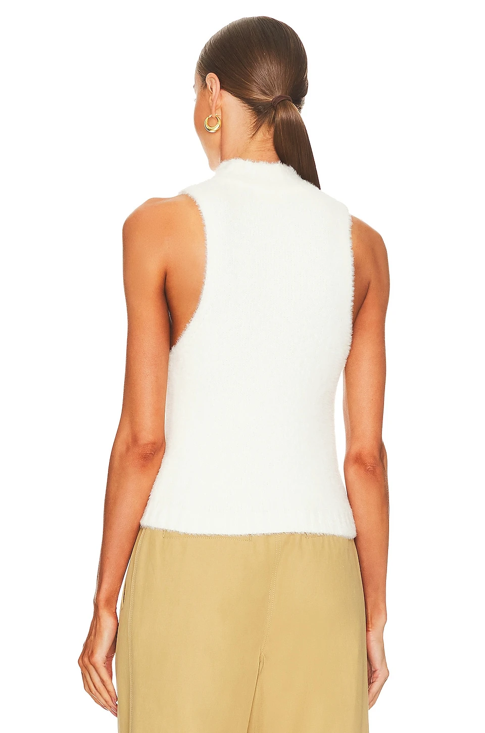 Basil Sweater White 3 Basil Sweater White - Image 3