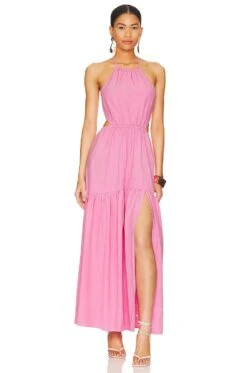 Jaide Dress Coffee -Fashion Clothing LSPA WD307 V1