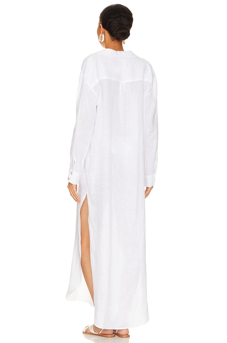 Capistrano Tunic White 3 Capistrano Tunic White - Image 3