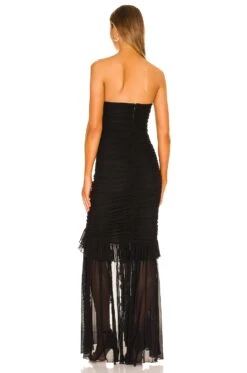 Giules Gown Black -Fashion Clothing MALR WD1039 V3