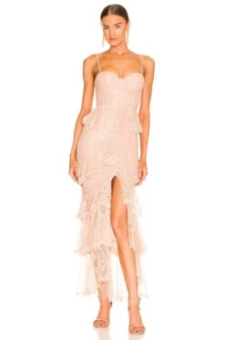 Zelda Fitz Gown Nude