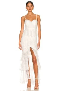 Zelda Fitz Gown Nude 14 Zelda Fitz Gown Nude -Fashion Clothing MALR WD1083 V1