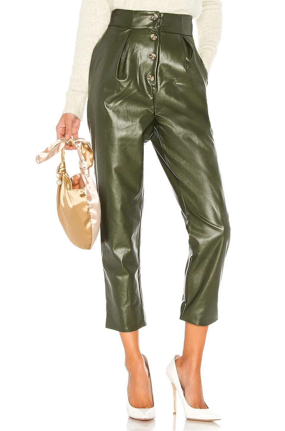 PANTALON CLIVE Olive Green 1 PANTALON CLIVE Olive Green