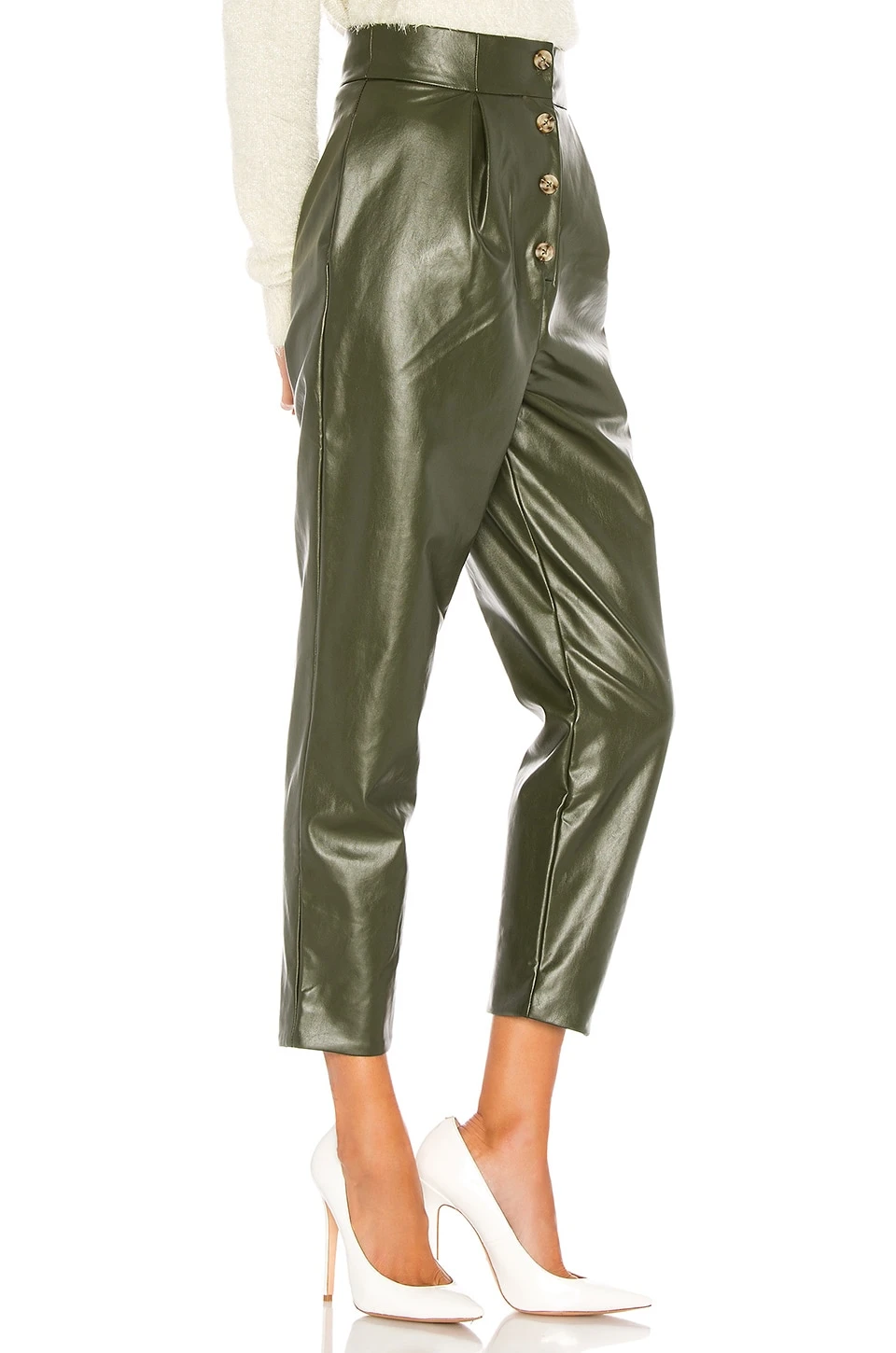 PANTALON CLIVE Olive Green 2 PANTALON CLIVE Olive Green - Image 2