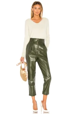 PANTALON CLIVE Olive Green 7 PANTALON CLIVE Olive Green -Fashion Clothing MALR WP71 V4