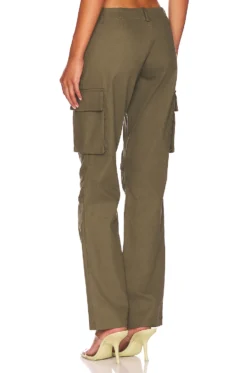 Raven Cargo Pant Moss -Fashion Clothing MAOU WP25 V3