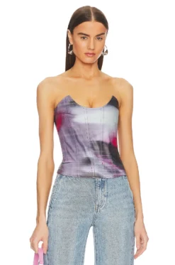 Leia Corset Motion Pink