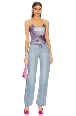 Leia Corset Motion Pink 7 Leia Corset Motion Pink -Fashion Clothing MAOU WS124 V4