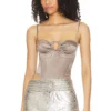 Deia Corset Silver