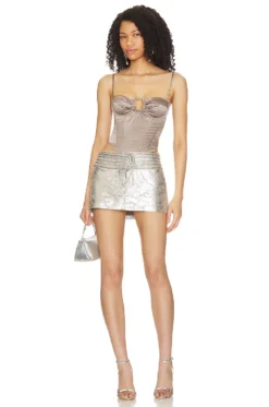 Deia Corset Silver 7 Deia Corset Silver -Fashion Clothing MAOU WS171 V4