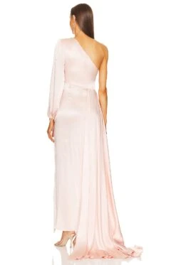 X REVOLVE Heather Gown Soft Rose -Fashion Clothing MELR WD788 V4