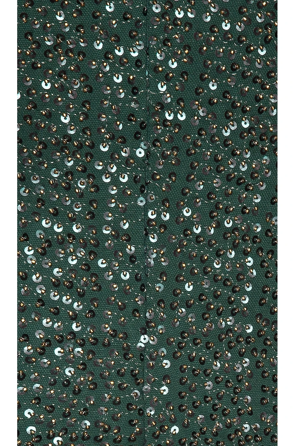 VESTIDO CON ADORNOS MR.GIBSON Hunter Green 4 VESTIDO CON ADORNOS MR.GIBSON Hunter Green - Image 4