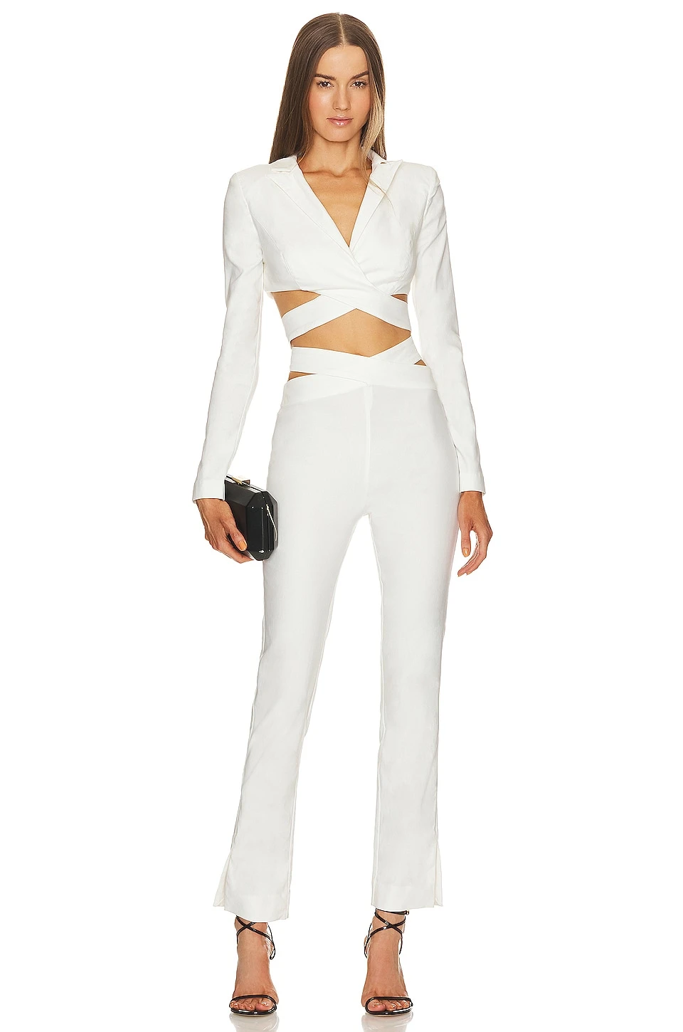 X REVOLVE Milla Pant White 4 X REVOLVE Milla Pant White - Image 4